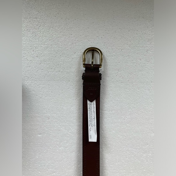 JCREW LEATHER AND WOOL TARTAN BELT - Picture 5 of 8